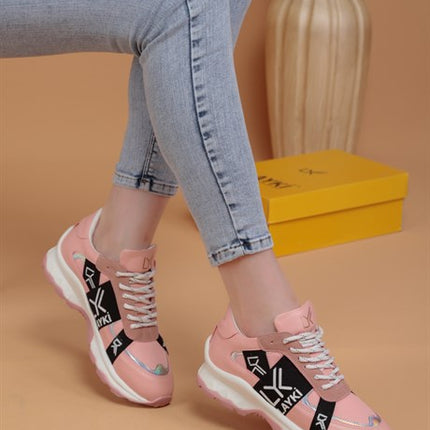 Greta Pembe Renkli Kadın Spor Ayakkabı