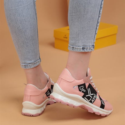 Greta Pembe Renkli Kadın Spor Ayakkabı