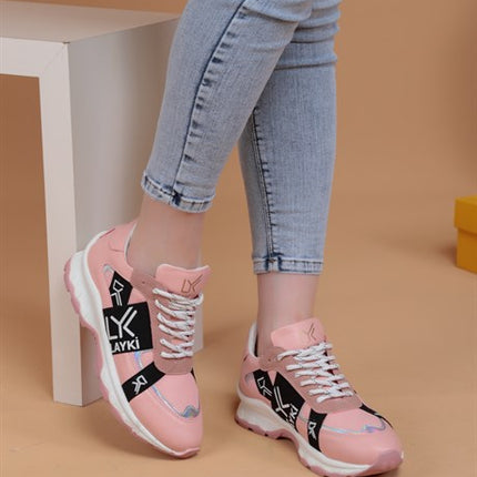 Greta Pembe Renkli Kadın Spor Ayakkabı