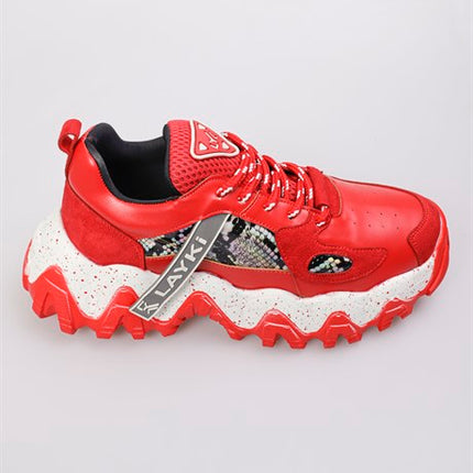 Hari Kırmızı Renkli Kadın Spor Ayakkabı