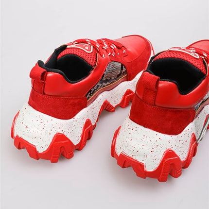 Hari Kırmızı Renkli Kadın Spor Ayakkabı