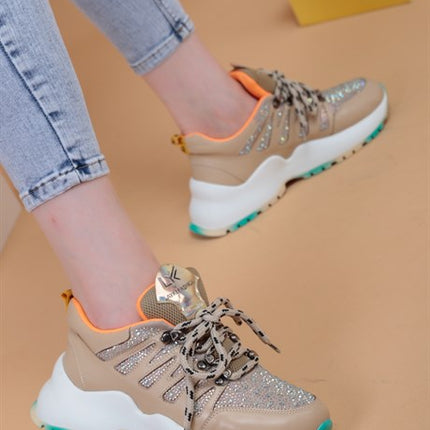 Vilma Bej Renkli Kadın Spor Ayakkabı