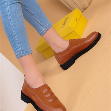 Mona Taba Renkli Kadın Günlük Ayakkabı