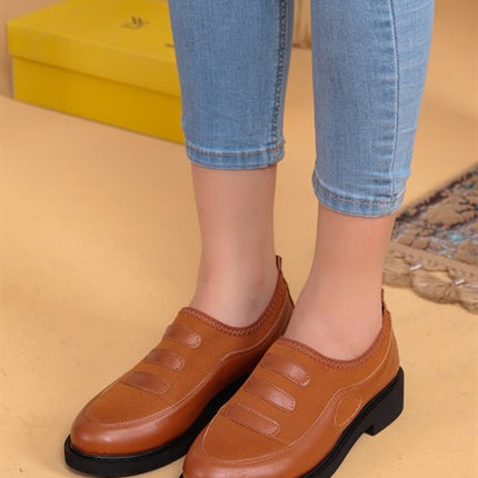 Mona Taba Renkli Kadın Günlük Ayakkabı