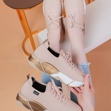 Popi Bej Renkli Bayan Spor Ayakkabı