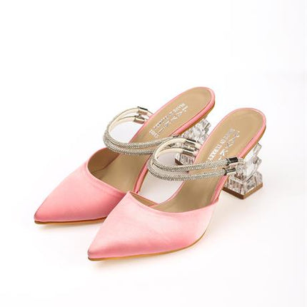 Oliver Pudra Renkli Kadın Topuklu Ayakkabı