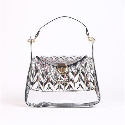 Nevada Gümüş Rugan Çanta