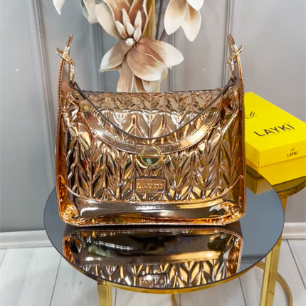 Nevada Altın Rugan Çanta