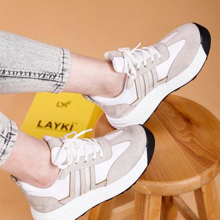 Erica Beyaz Renkli Kadın Spor Ayakkabı